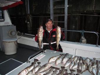 4 lb Cod by Skipper Jon