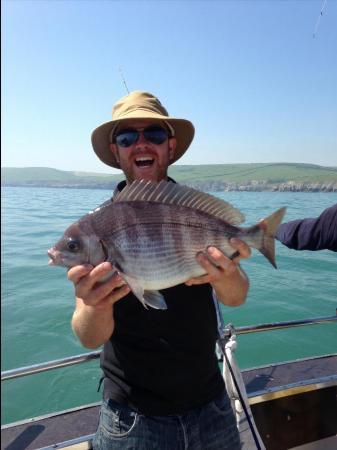 4 lb 12 oz Black Sea Bream by Unknown