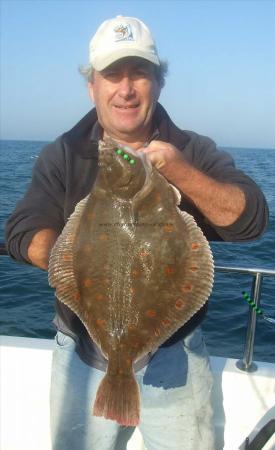 6 lb 8 oz Plaice by Rob Burginn