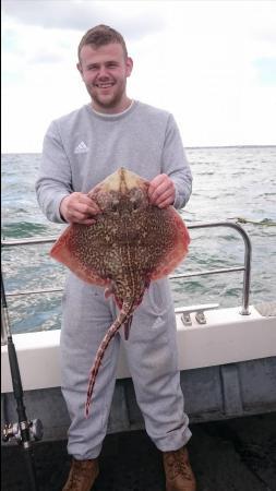 7 lb 8 oz Thornback Ray by Bob Marshall