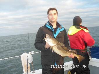 8 lb Cod by Neil Talbott, Sunderland,