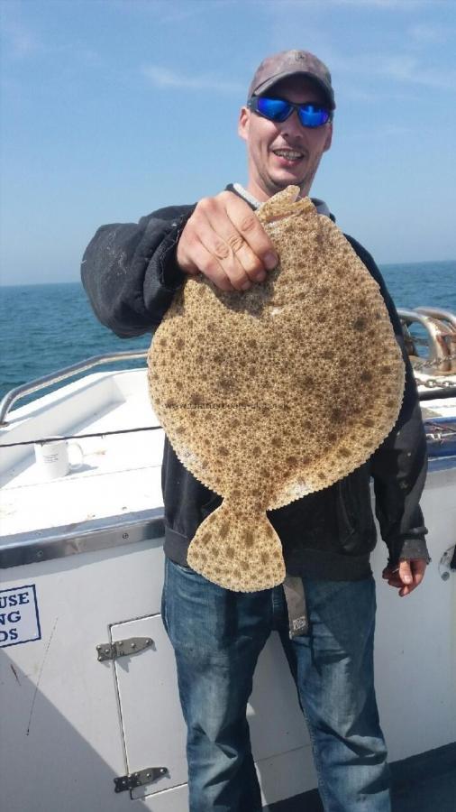 4 lb 6 oz Turbot by Unknown