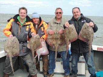 12 lb 6 oz Thornback Ray by Unknown