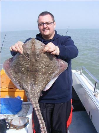 10 lb 8 oz Thornback Ray by Gary Ward