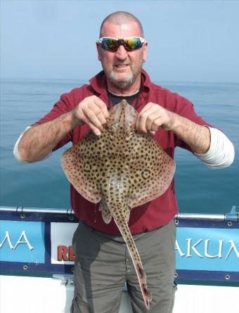 4 lb 10 oz Spotted Ray by Steve Jones
