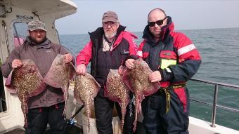 7 lb 8 oz Thornback Ray by Bob Marshall