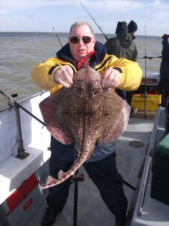 9 lb Thornback Ray by Unknown