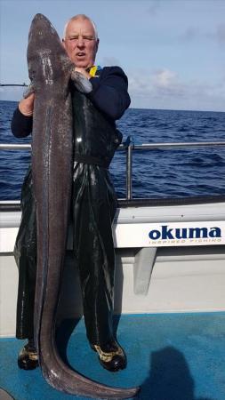 61 lb Conger Eel by Kevin McKie