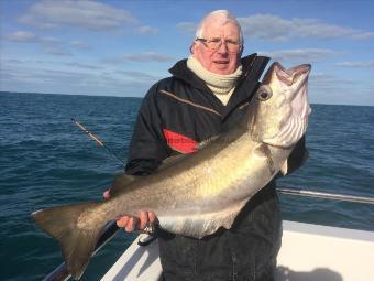 18 lb 1 oz Pollock by Roger Knights