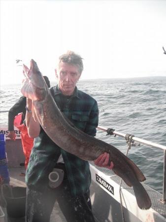 15 lb 8 oz Ling (Common) by Bernie from Oldham