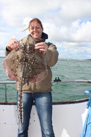 6 lb 6 oz Thornback Ray by Marie