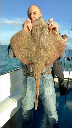 14 lb Undulate Ray by Dick Peckham