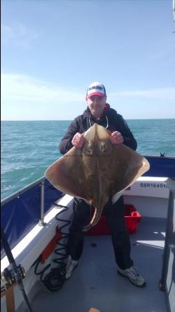 26 lb 8 oz Blonde Ray by Mike Fulmer