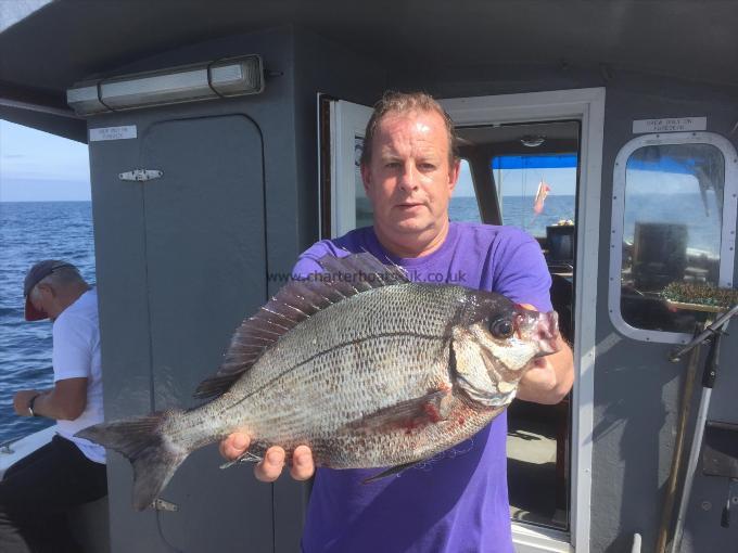 4 lb 7 oz Black Sea Bream by Kevin Turner