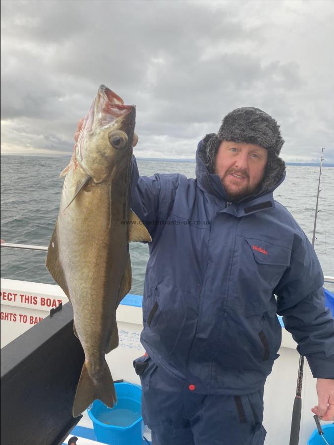 5 lb 4 oz Pollock by Richard Hirst.