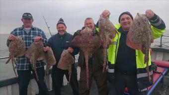 12 lb 4 oz Thornback Ray by Garys party