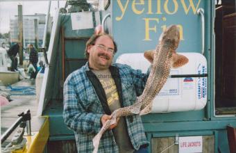 12 lb 4 oz Bull Huss by Peter ( the bilge )