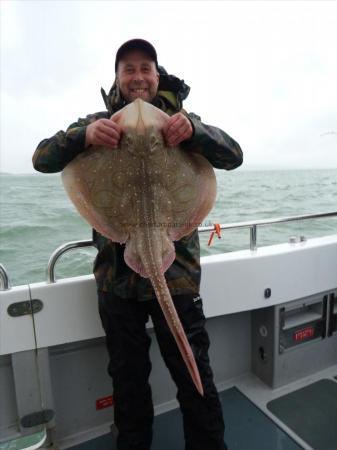 19 lb 8 oz Undulate Ray by Scott Gibbs