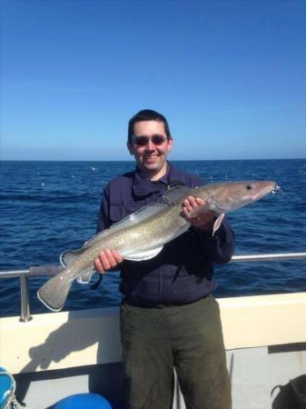 12 lb 5 oz Ling by Alastair Finch