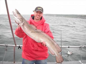 12 lb 12 oz Ling by Faron Trueman - Whitby