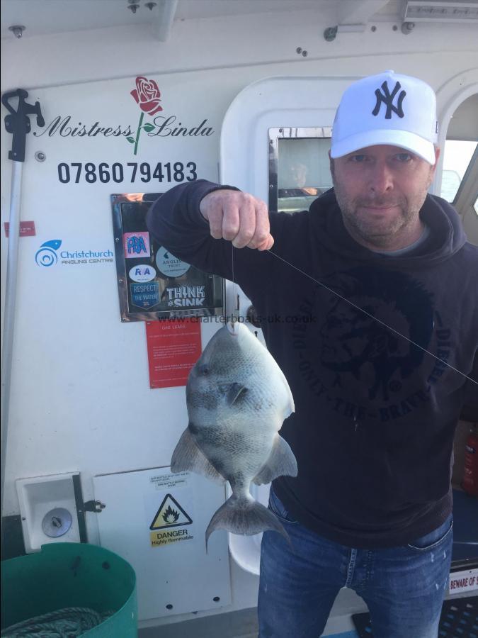 1 lb 6 oz Trigger Fish by Not a bad 1st Sea fish to catch