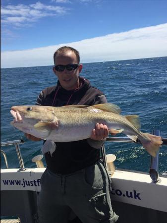 12 lb 13 oz Cod by Nathan Bunting