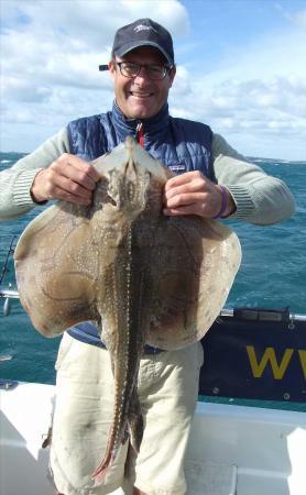 11 lb 2 oz Undulate Ray by Nick Thomas