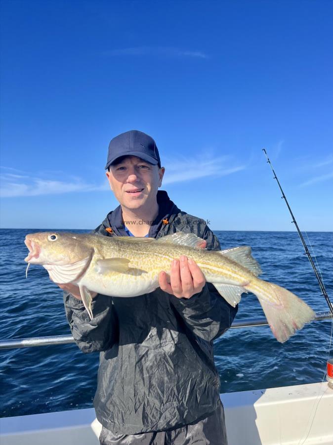 4 lb 8 oz Cod by Andy Cooper Group