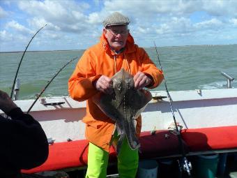 6 lb Thornback Ray by Arthur from Ashford