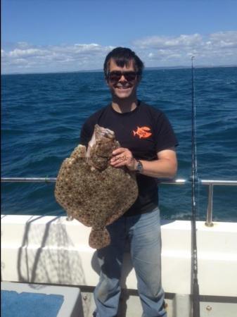 8 lb 6 oz Turbot by Andy Wray