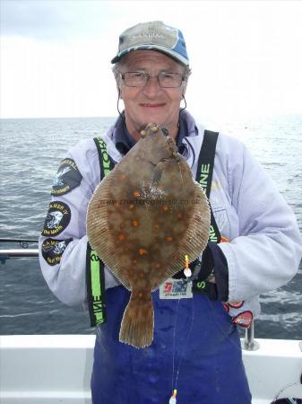 2 lb 10 oz Plaice by Andy Collings