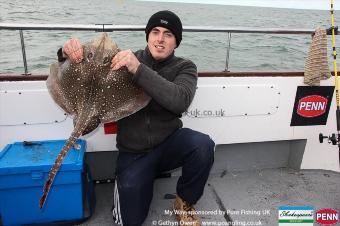 8 lb Thornback Ray by Damien