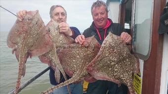 7 lb 8 oz Thornback Ray by John from Broadstairs