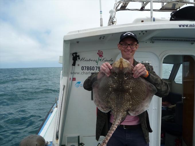 10 lb Thornback Ray by Lee Mudge