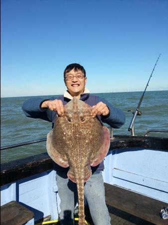 9 lb 3 oz Thornback Ray by Cornelius