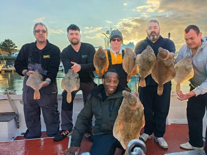8 lb 8 oz Plaice by Lorance