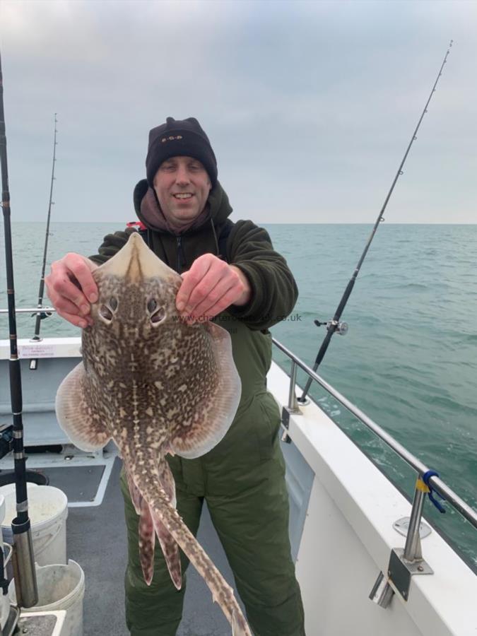 7 lb 8 oz Thornback Ray by Unknown