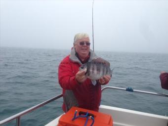 3 lb 8 oz Black Sea Bream by Roy Shipway