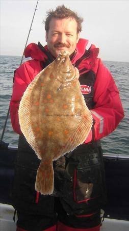 4 lb 8 oz Plaice by Brian Moss