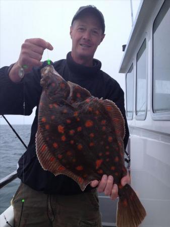 5 lb 7 oz Plaice by Martin Trowbridge