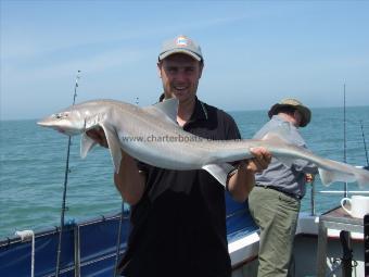 25 lb 4 oz Starry Smooth-hound by Paul