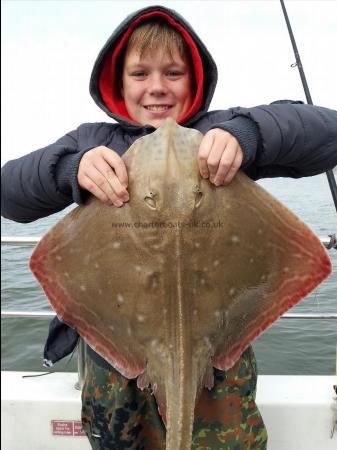 9 lb 12 oz Small-Eyed Ray by Cole dollan