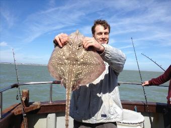 7 lb Thornback Ray by Fred's stag party