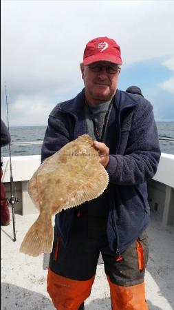 3 lb 4 oz Plaice by dave bennet