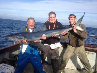 120 lb Blue Shark by Ryan