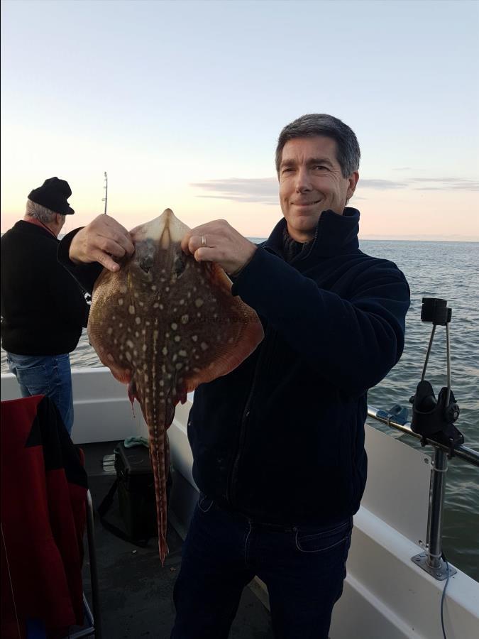 4 lb 5 oz Thornback Ray by Dan