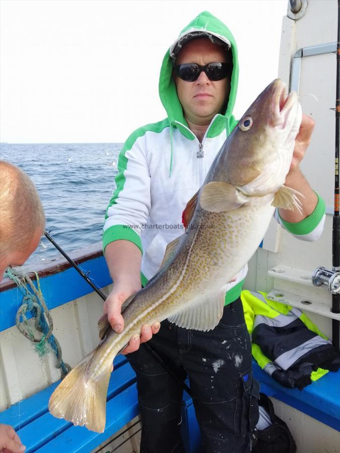 8 lb 10 oz Cod by Unknown