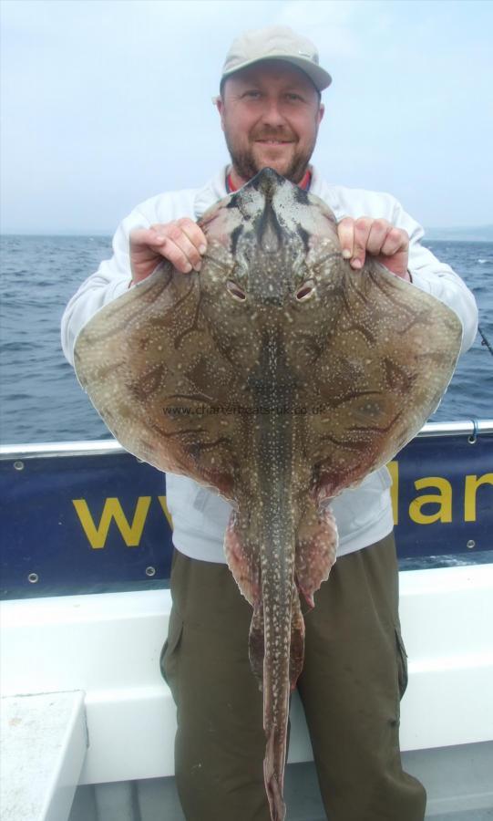 10 lb 14 oz Undulate Ray by Terry Parsons