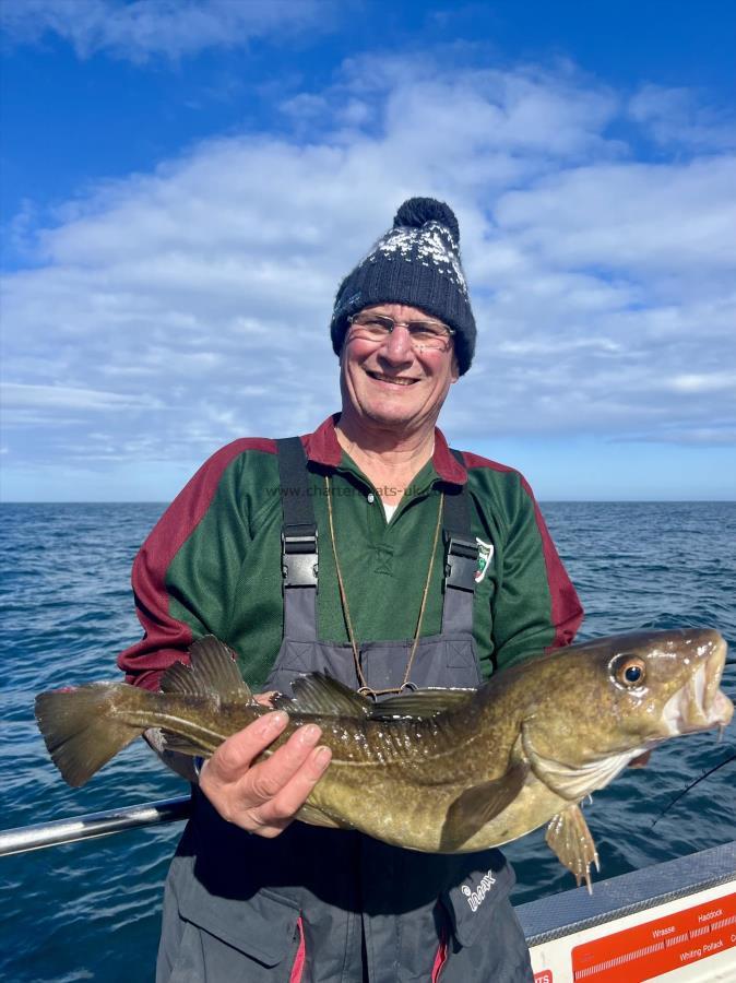 5 lb 8 oz Cod by Allan Knaggs