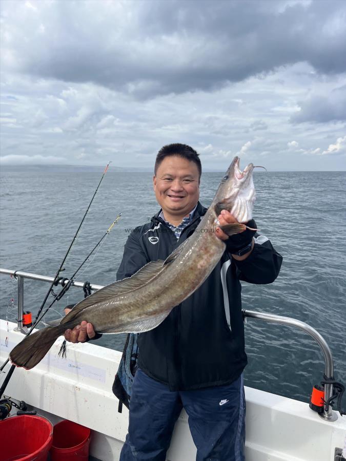 8 lb 4 oz Ling by Alan